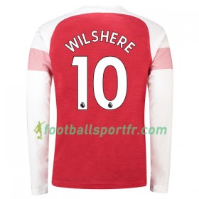 Tenue Arsenal Wilshere 10 Domicile 2018-2019 Maillot de Foot ML